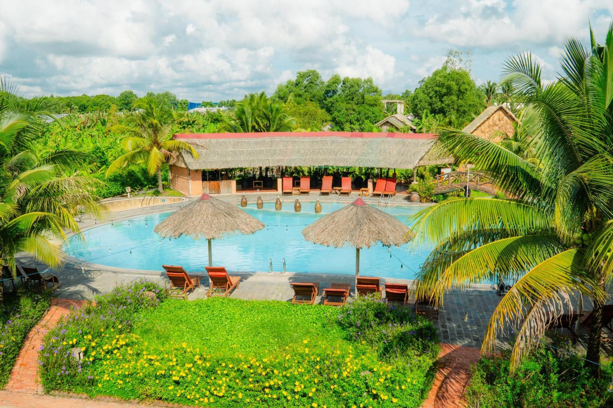เกิ่นเทอ อีโคลอดจ์ Hotel ภายนอก รูปภาพ
